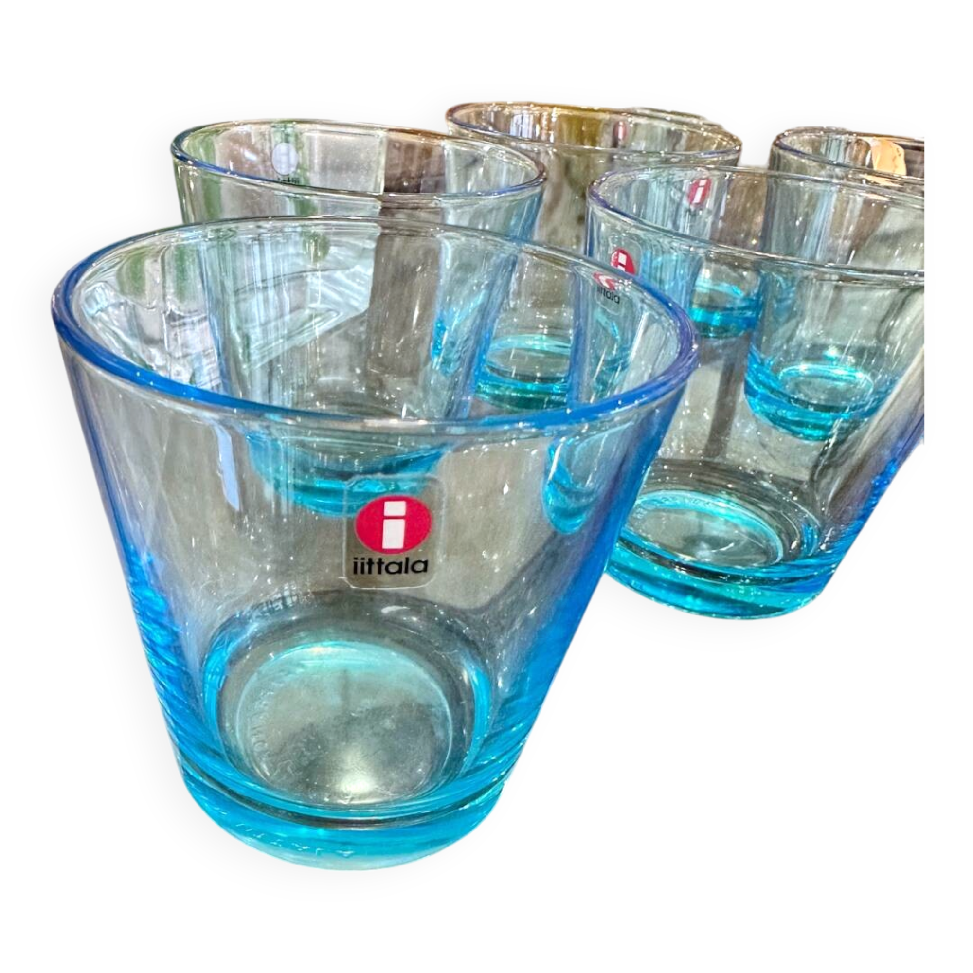 Verres vintage blue Iittala