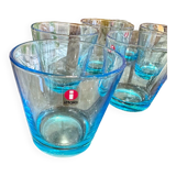 Verres vintage blue Iittala