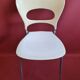 Lot de 4 chaises fonte aluminium et plastique modéle Tonia de Bontempi - Italie, estampillées