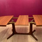 Table à manger en palissandre a 2 allonges Baumann scandinave  style Møbelfabrik