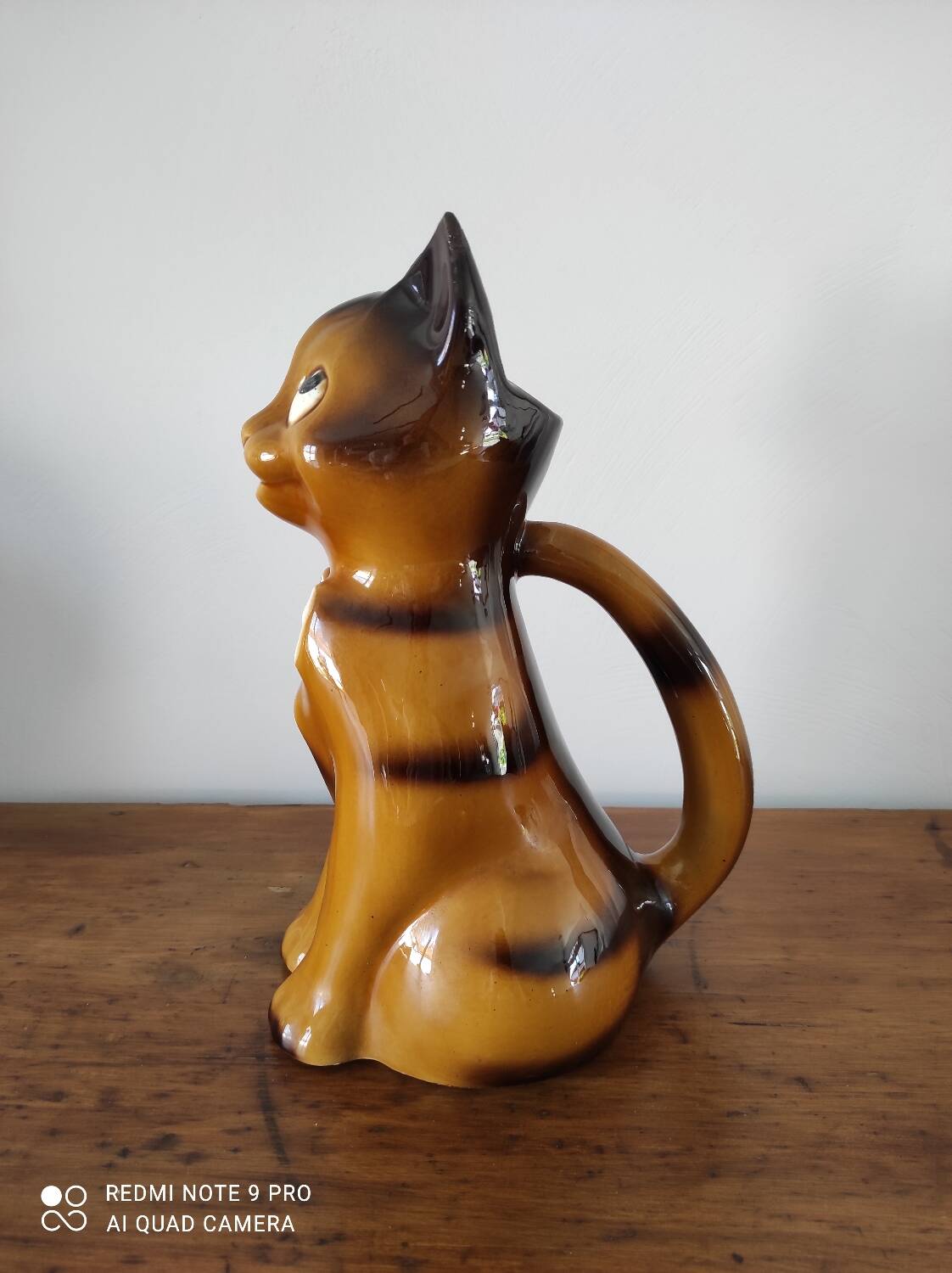 Vintage cat pitcher
