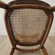Vintage Thonet chair, wood and caning, no. 221.