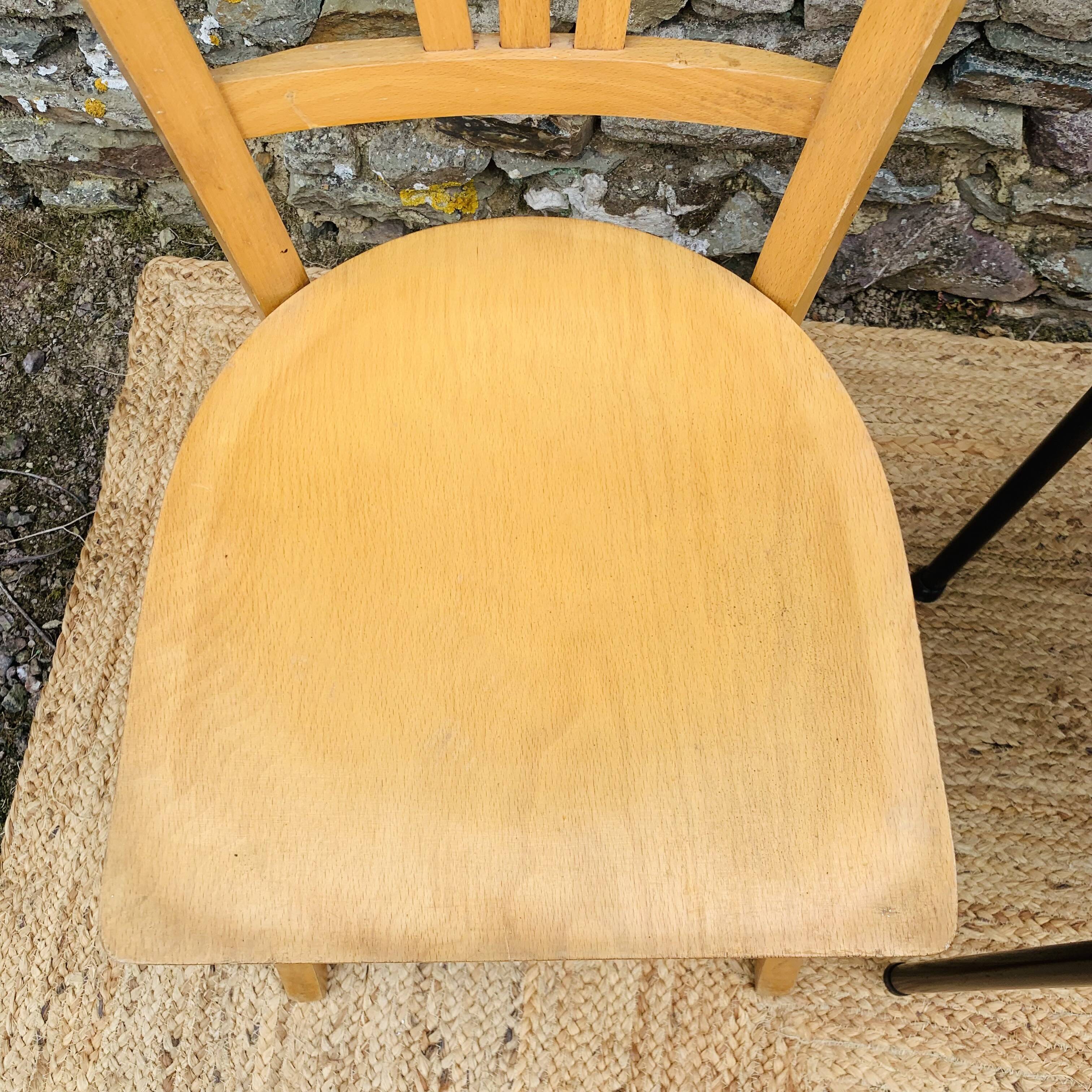 Set of 4 mismatched chairs