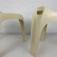 Tabouret tripode en plastique blanc alexander begge pour casala