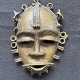 African copper mask