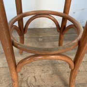 Series of 16 curved wooden bar stools dlg Thonet Baumann Fischel