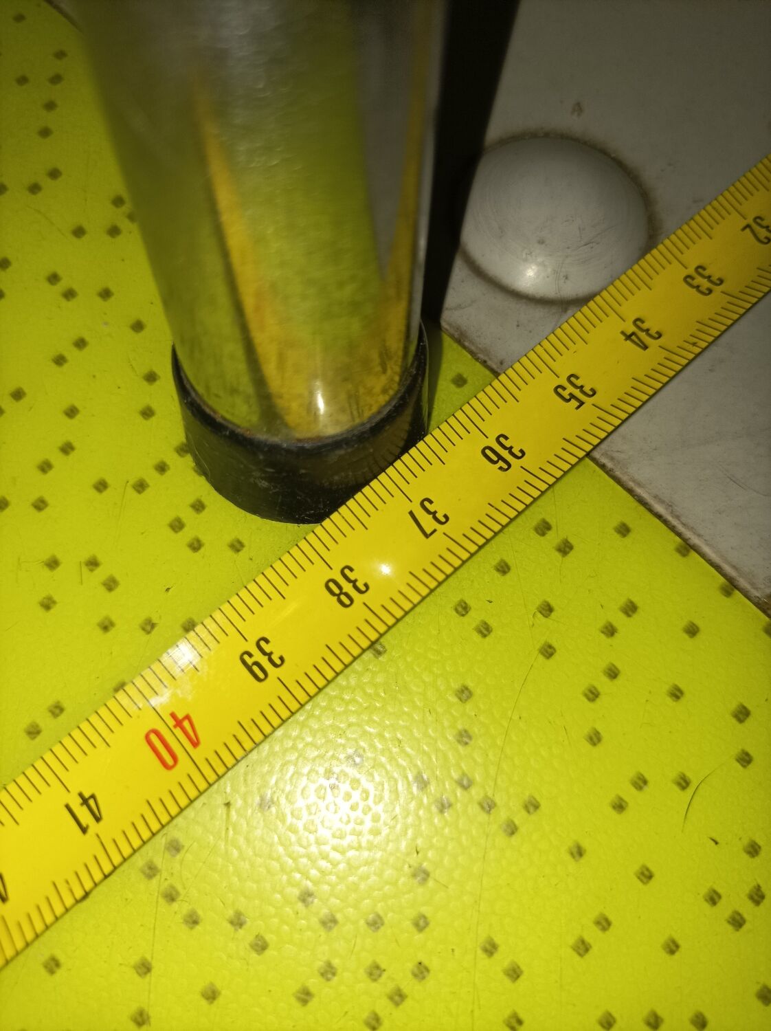 6 vintage formica blue yellow kitchen chairs