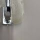Large Wall Light from Murano Ice Glass, 29cm, Sölken Leuchten Germany, 1970
