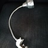 Flexible desk lamp fastening