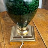 Ceramic and brass lamp Schuytener