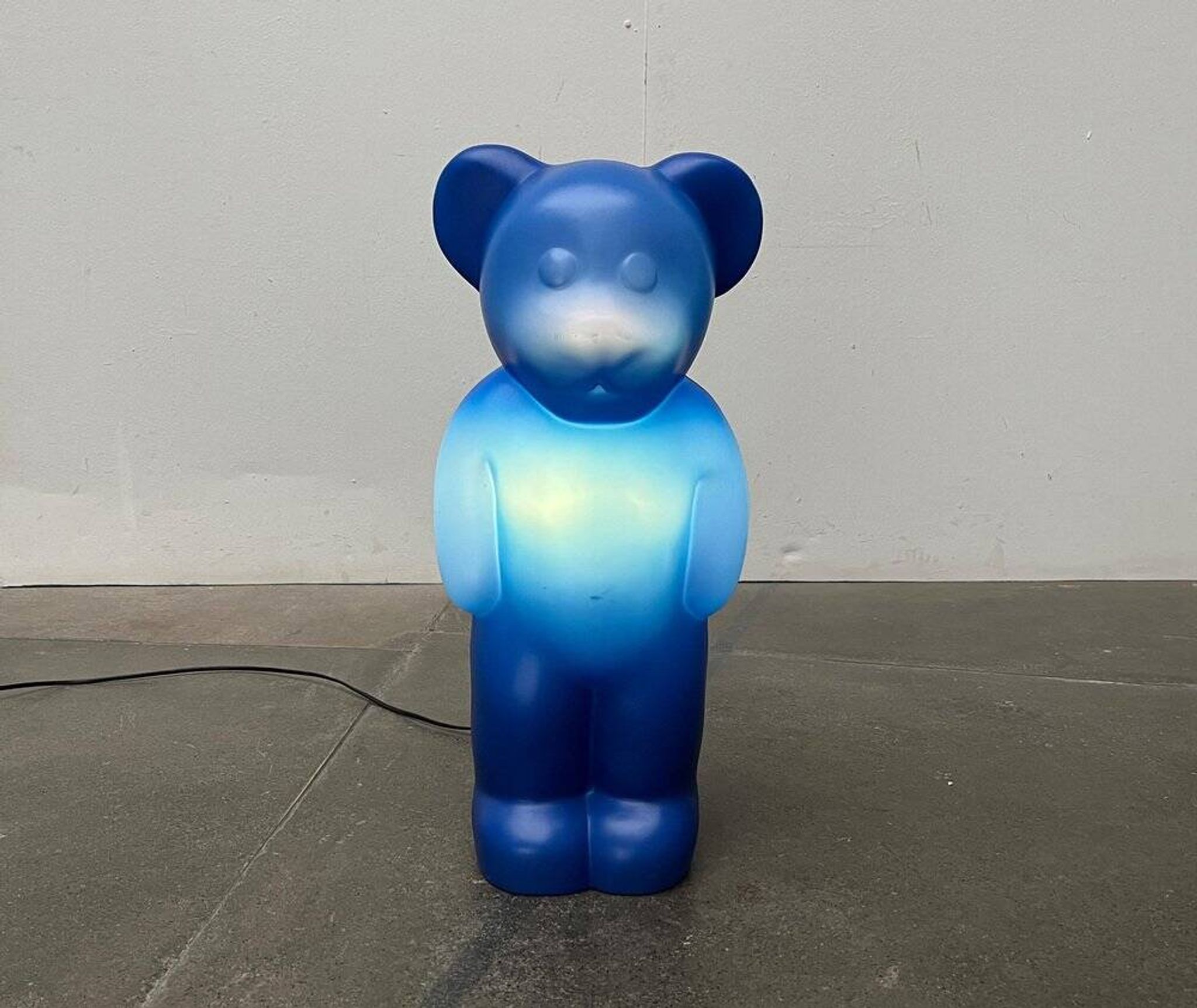 Postmodern Floor Lamp Bear Lumibär German by Klein & Leidig for Flötotto, 1990s