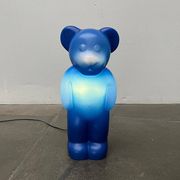 Postmodern Floor Lamp Bear Lumibär German by Klein & Leidig for Flötotto, 1990s
