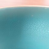 pair of green bridge armchairs