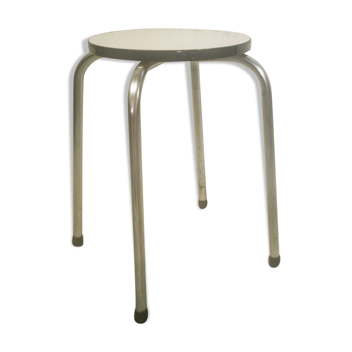 Round stool in formica