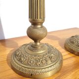 Pair of 19th century Neoclassical candlesticks