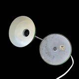 SIS type 835 - large desk lamp in green lacquered metal and chrome - 1960