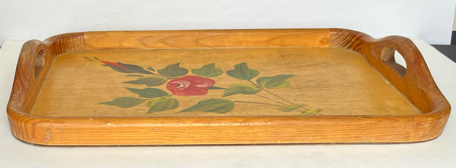 Painted wooden top