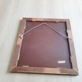 Old gilded mirror, 58 x 52 cm