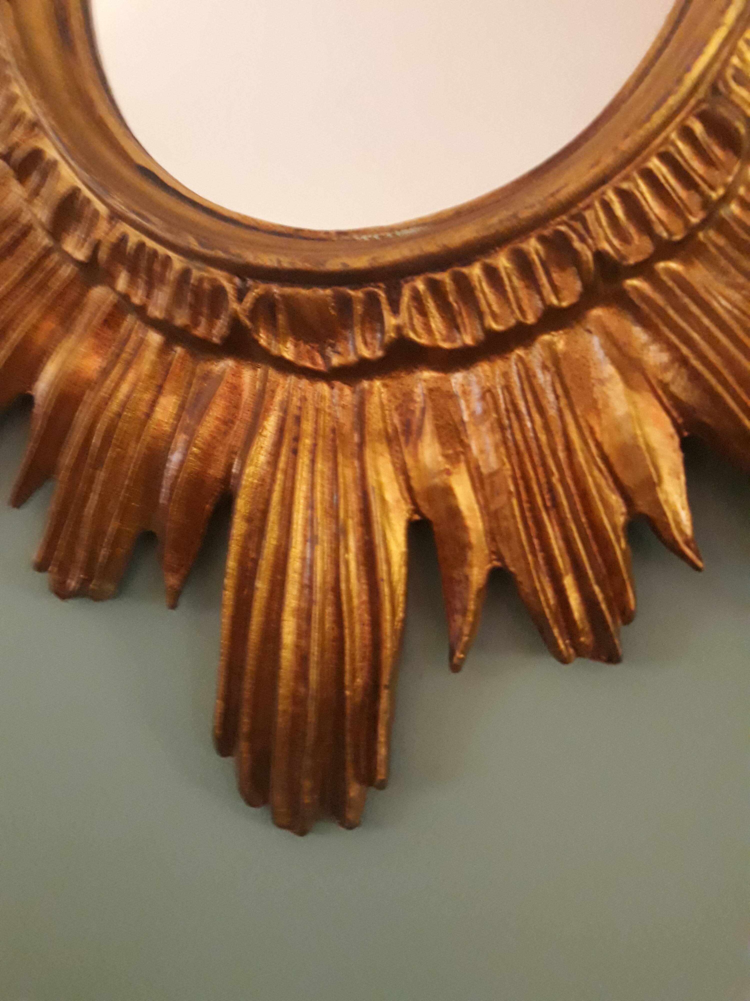 Vintage Italian witch mirror