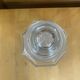 Antique Glass Bonbonnière + Lid Kitchen Storage Italy #