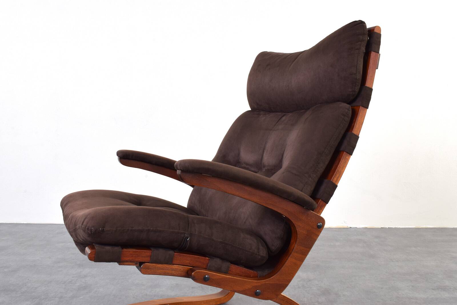Mid-Century Lounge Chair by Elsa & Nordahl Solheim for Rybo Rykken, 1960s