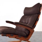 Mid-Century Lounge Chair by Elsa & Nordahl Solheim for Rybo Rykken, 1960s
