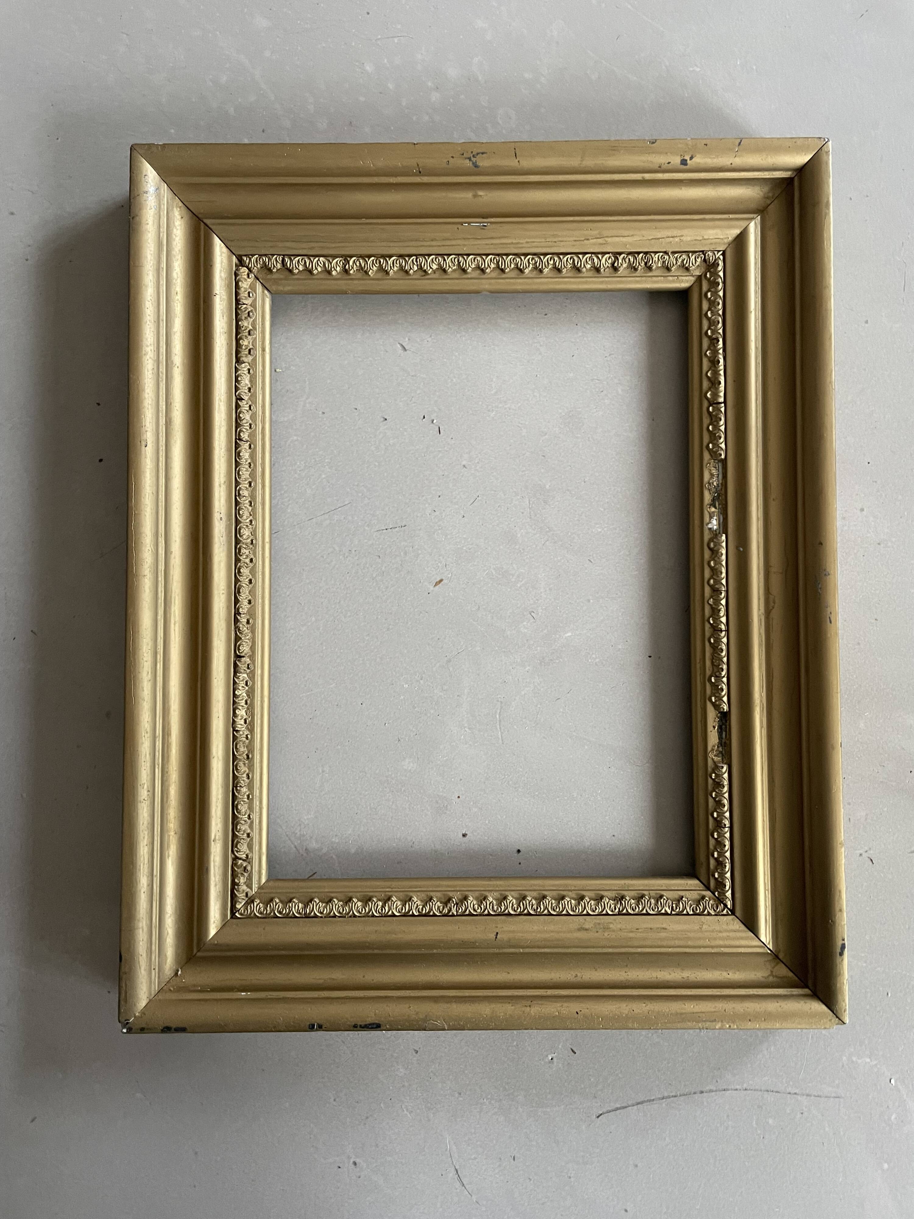 Old golden frame 46x37cm