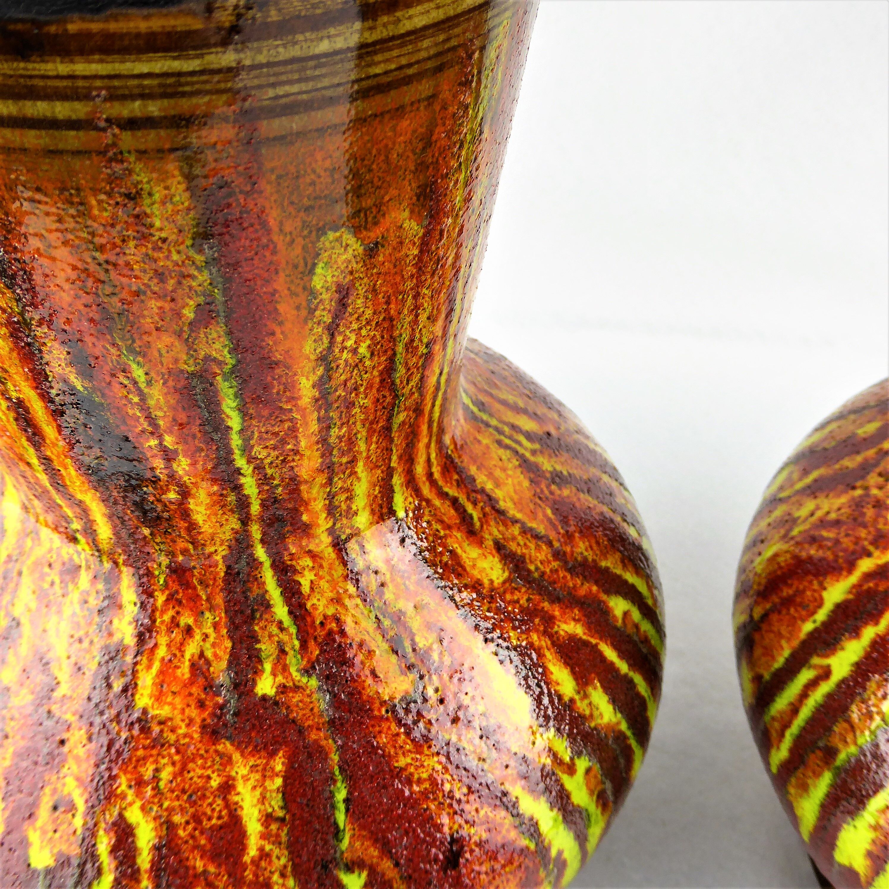 Saint Clement ceramic vases 1960