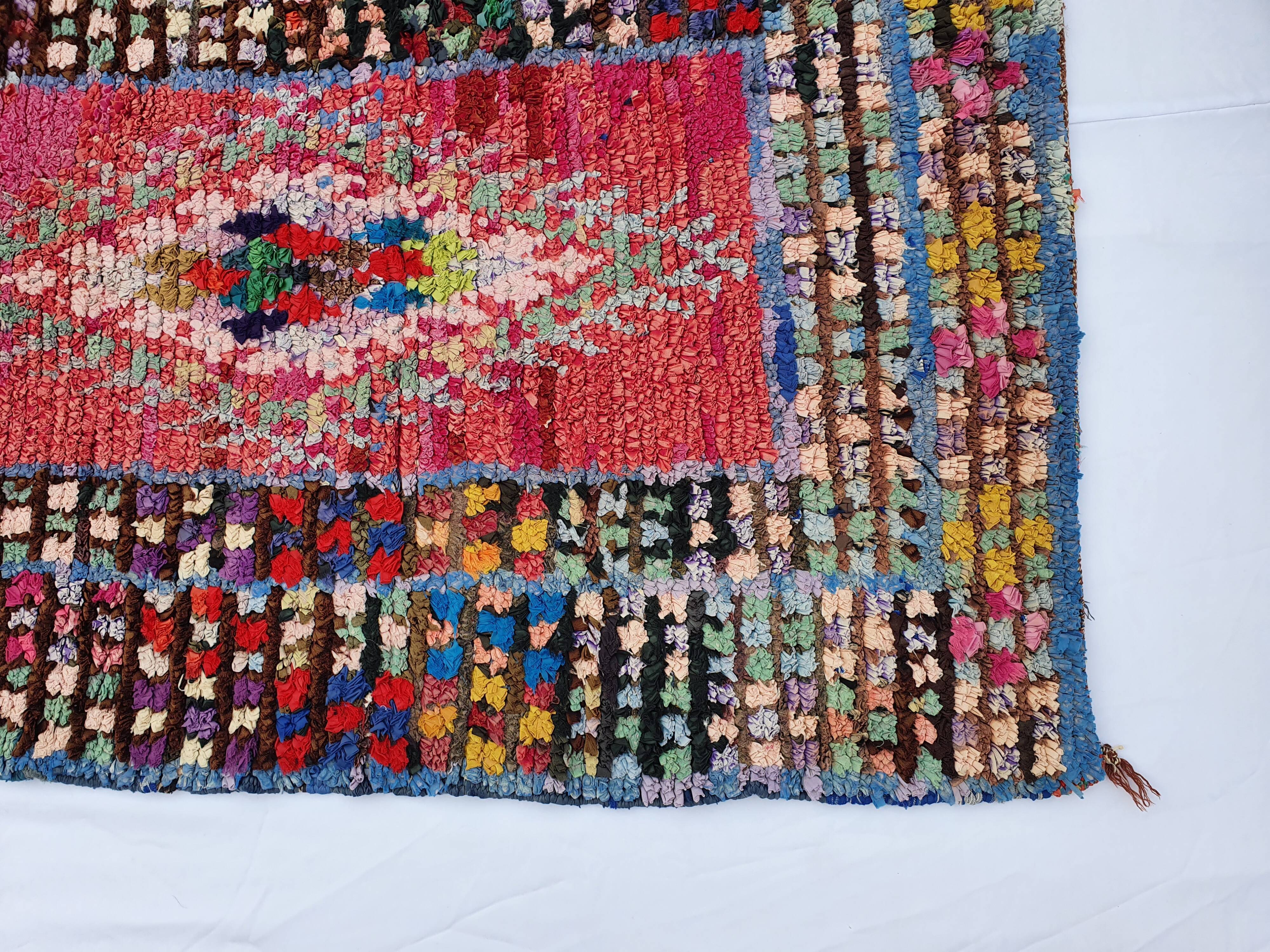 Moroccan Berber corridor carpet 245 x 85 cm