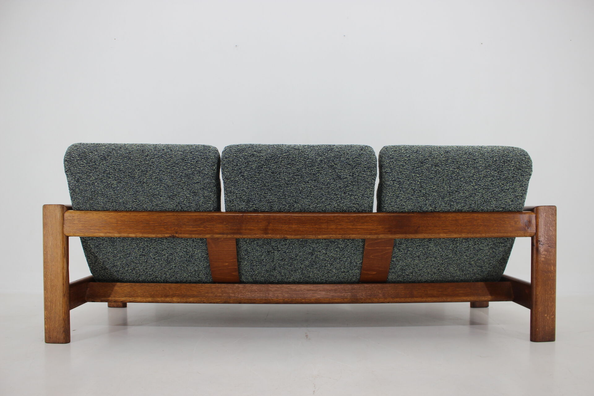 1960s 3-seater oak sofa, Finland