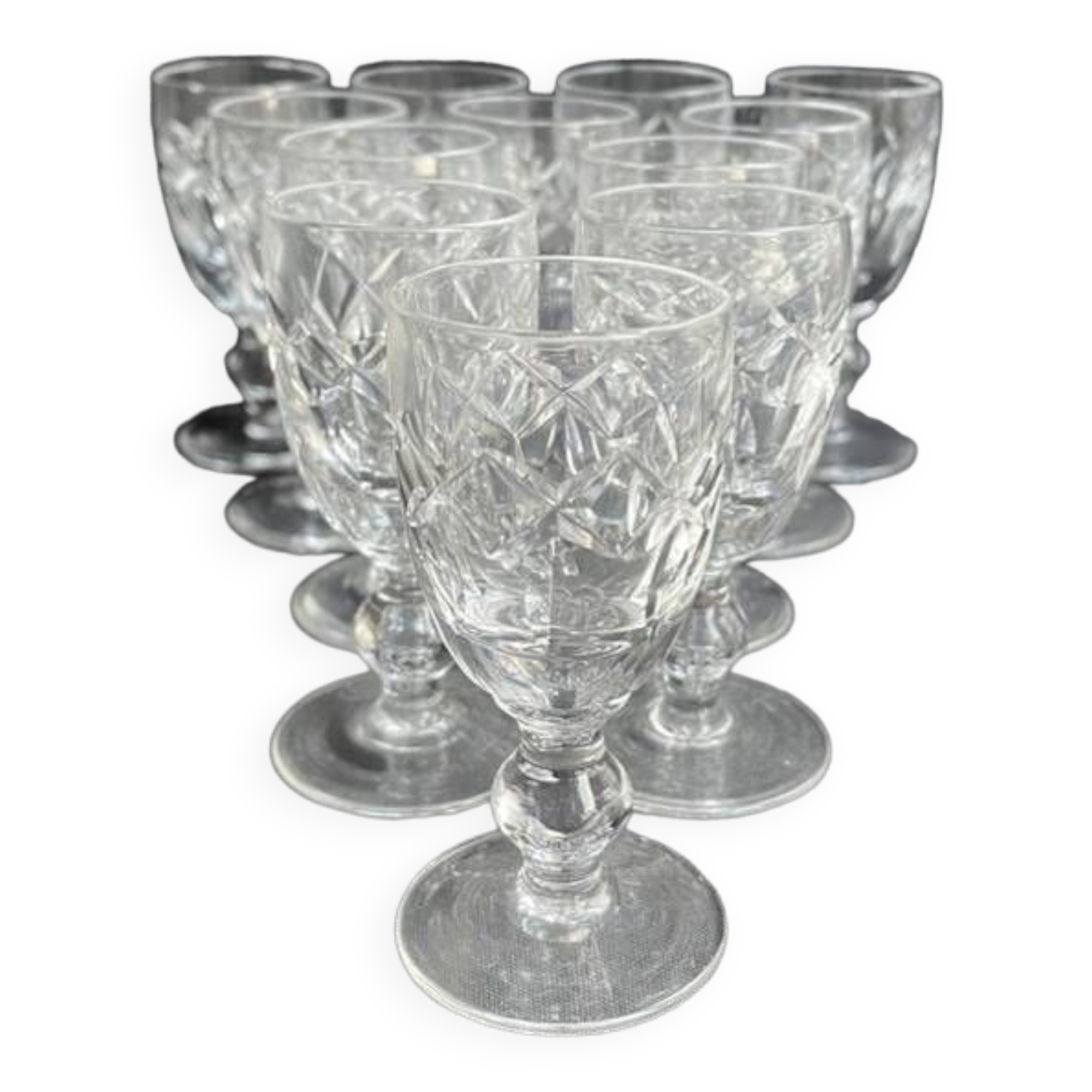 6 liquor glasses signed Waterford Crystal