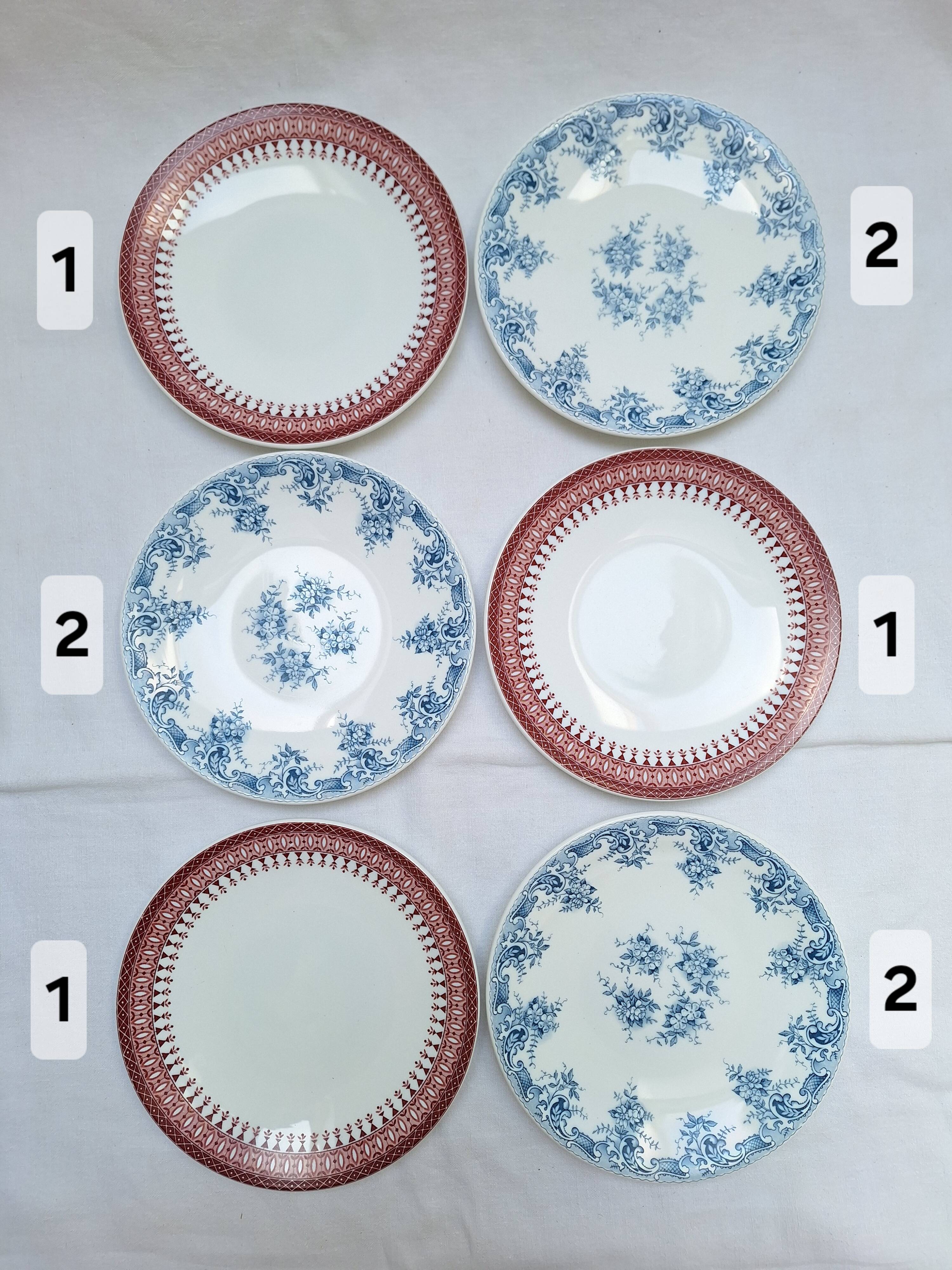 Assiettes à desserts Rivanel