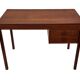 Vintage Danish teak compact Domino Mobler desk, 1960s
