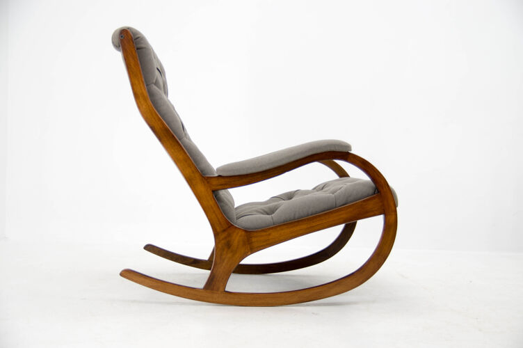 Rocking Chair in Perfect Condition, Czechoslovakia, 1960s