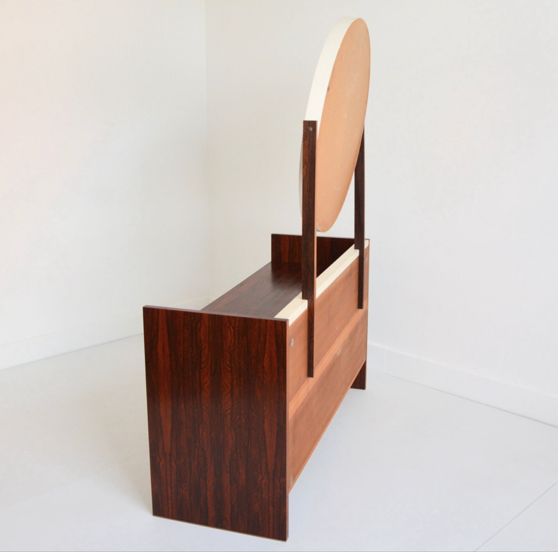 Coiffeuse scandinave palissandre