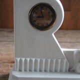 Clock pendulum art-deco fireplace decoration