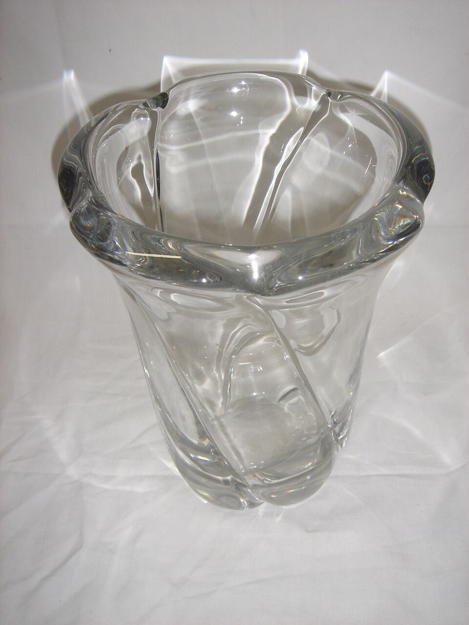 Vase Daum France, 1970, H24cm