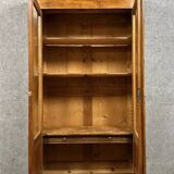 Parisian library, Louis Philippe period, in walnut, circa 1830