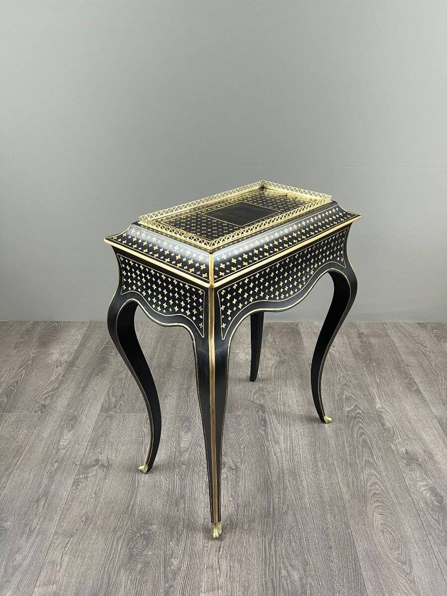 Napoleon III planter in Boulle marquetry, 19th century