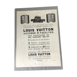 Vintage advertising to frame louis Vuitton