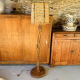 Brutalist floor lamp