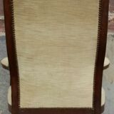 Armchair Voltaire XIX th, mahogany