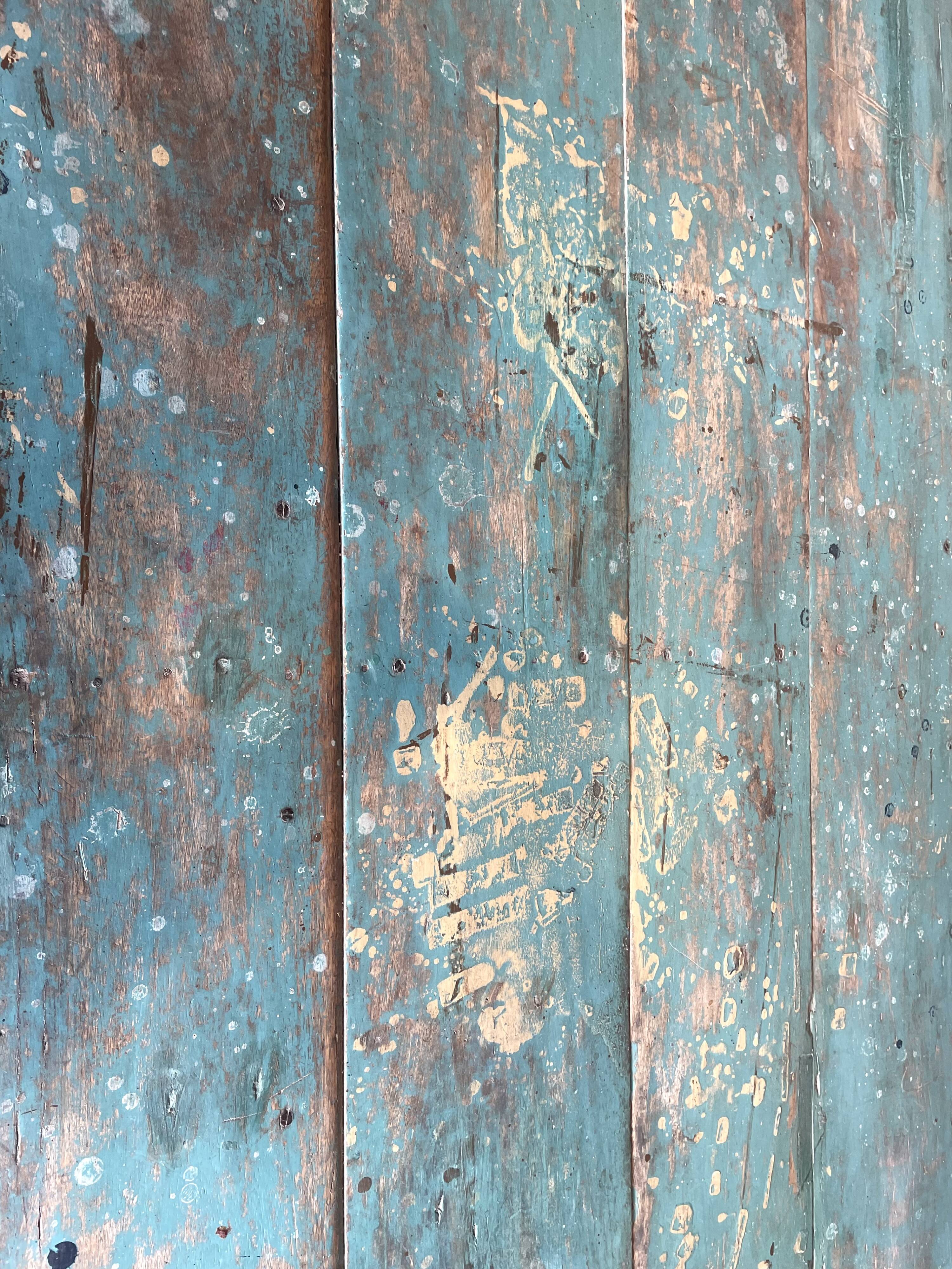 Large Indian teak coffee table