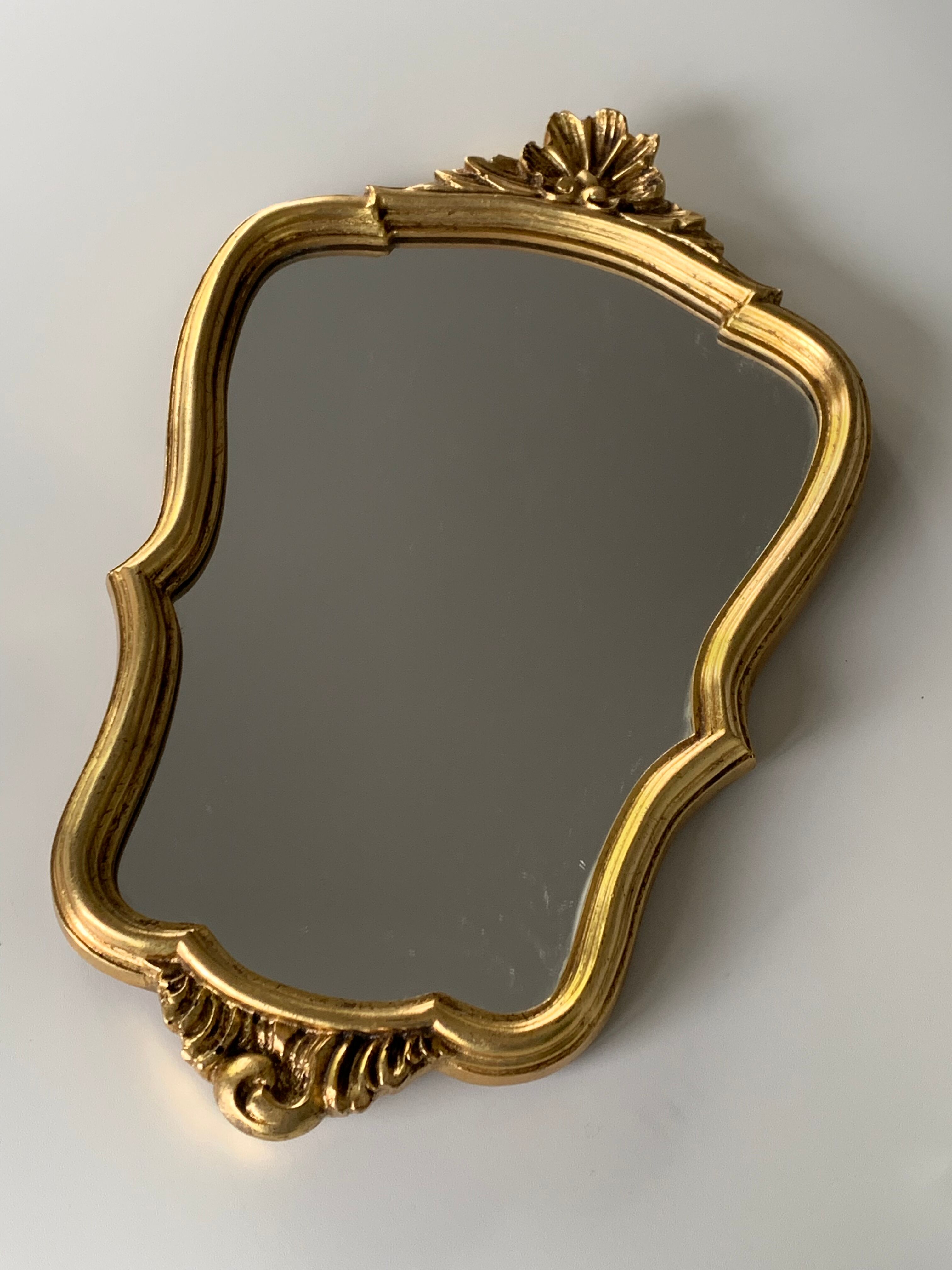 Golden mirror baroque style