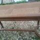 Antique piano bench in Louis XVI style.
