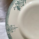 Plate on pedestal Saint-Amand