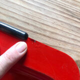 Set of 2 metal trays 70s 80s