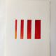 Minimalist geometric painting
