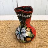 Vase vintage coloré