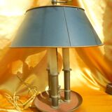 Lampe bouillotte 3 feux abat-jour tole